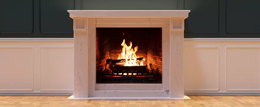 Open Flame Wood-Burning Fireplace Installation Services in Carpentersville, Illinois