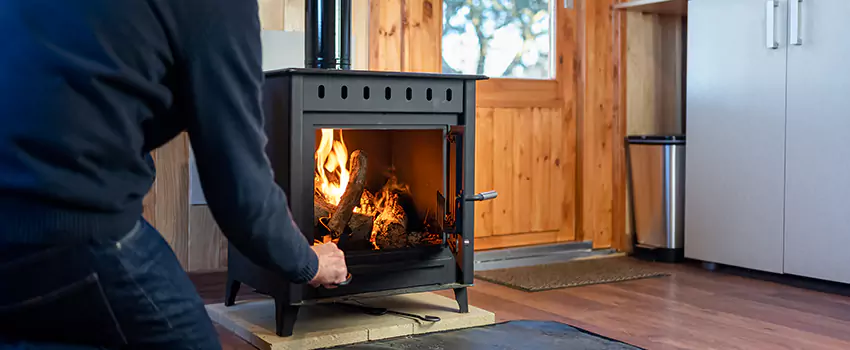 Open Hearth Wood Fireplace Installation in Carpentersville, IL